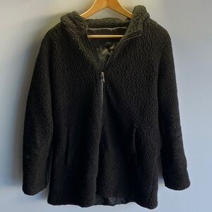Abercrombie & Fitch Black Teddy Jacket
